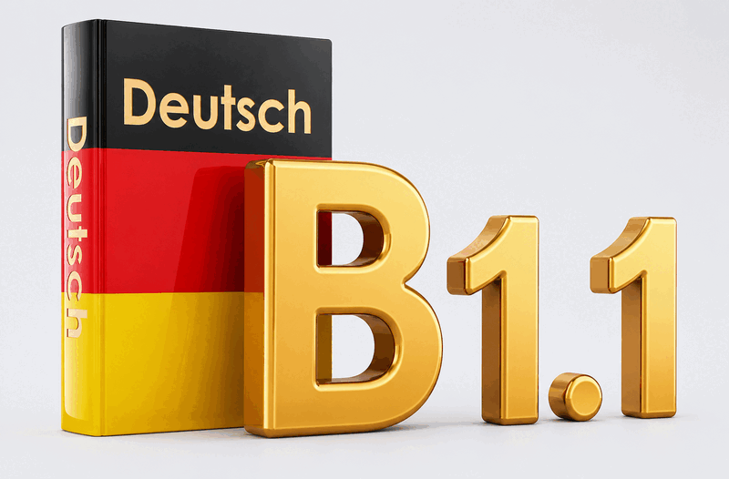 German B1.1 course advanced speaking practice
